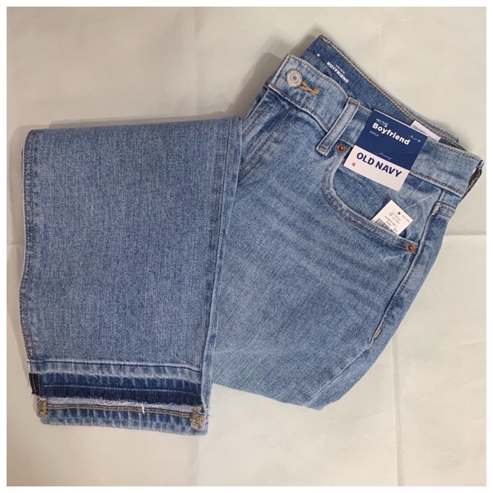 Old Navy Light Blue Straight Leg Women's Jeans